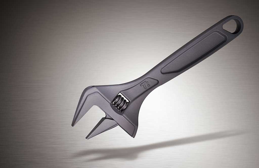 Titanium Adjustable Wrench - TI Series